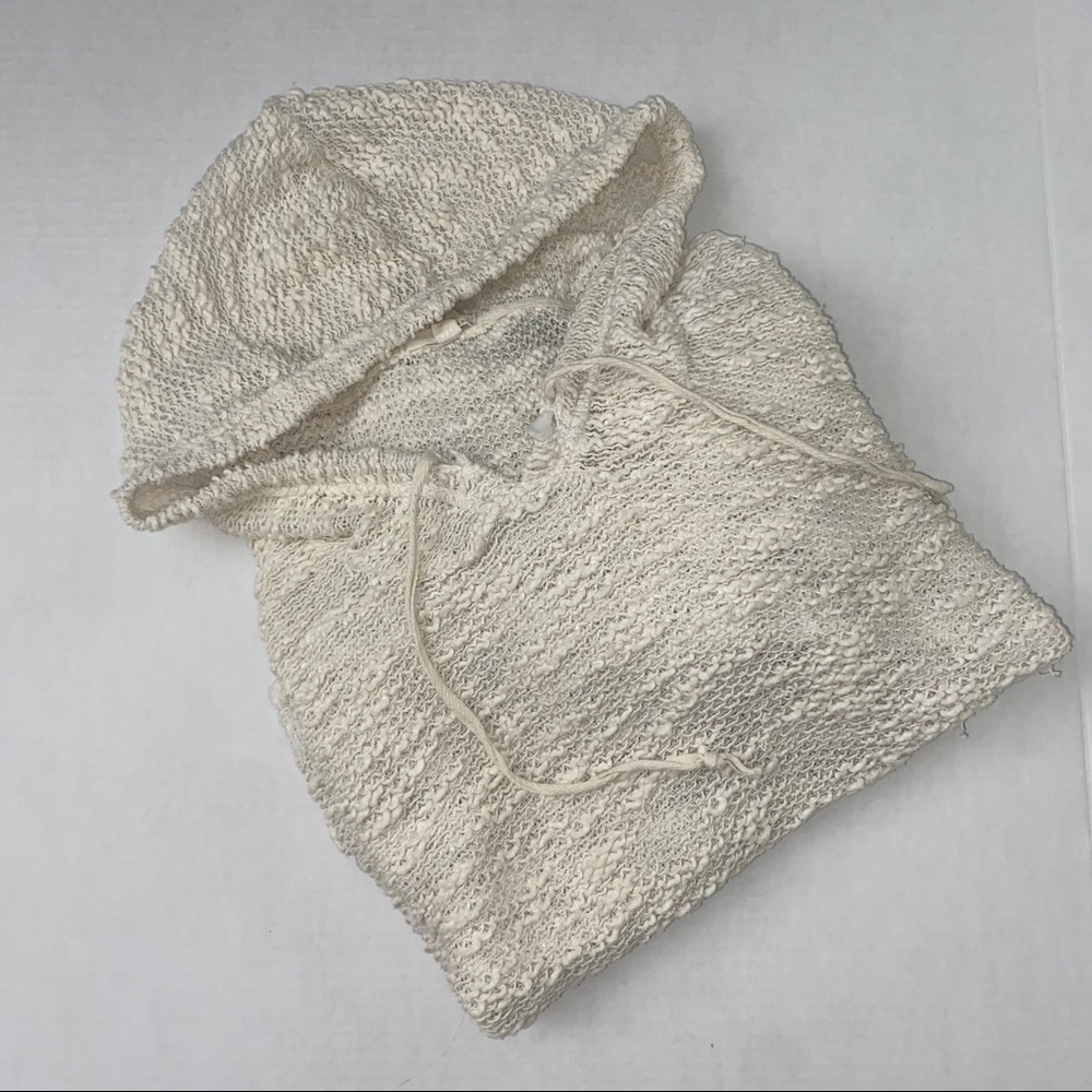 Kaii High Low Crop Knit Sweater